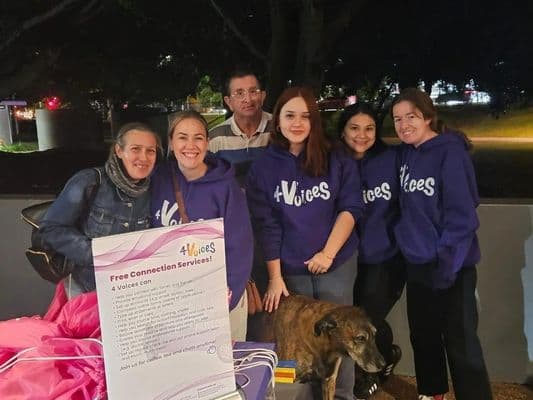 4Voices group supporting Birch Foundation outreach